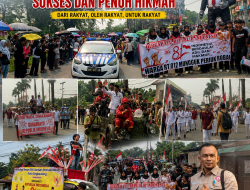 CARNAVAL HUT RI KE-81, RAKYAT GOTONG ROYONG TANPA KEHADIRAN PEMERINTAH KOTA SINGKAWANG BERJALAN SUKSES DAN PENUH HIKMAH
