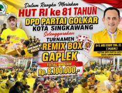 DPD PARTAI GOLKAR KOTA SINGKAWANG GELAR TURNAMEN REMIX BOX DAN GAPLEK