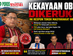 KEKAYAAN OBI DIKERUK: INI RESPON TEGAS TOKOH MASYARAKAT OBI