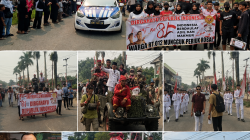 CARNAVAL HUT RI KE-81, RAKYAT GOTONG ROYONG TANPA KEHADIRAN PEMERINTAH KOTA SINGKAWANG BERJALAN SUKSES DAN PENUH HIKMAH