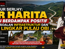 GUBERNUR SHERLY TJOANDA DESAK CSR HARITA NAIK KELAS: JALAN LINGKAR OBI DAN JALAN TANI HARUS JADI PRIORITAS