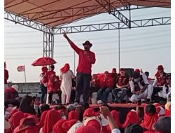 H.Suherman No.urut 2 dan Ribuan Masa Pendukungnya Siap Memenangkan Pilkades Periode 2026-2034