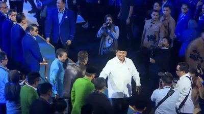 Presiden Dan Wakil Presiden Hadiri HUT Ke 25 Partai Demokra