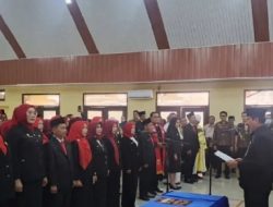 Kepala Disdikbud Provinsi Lampung Lantik 98 Kepsek SMA/SMK/SLB Se-Lampung