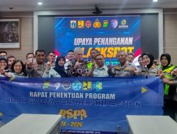 Road Safety Partnership Action, Jasa Raharja Jakarta Selatan Bersama Stakeholder Perkuat Pencegahan Kecelakaan di Titik Rawan Laka Kebayoran Lama