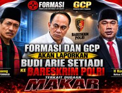 FORMASI dan Gerakan Cinta Prabowo Akan Laporkan Budi Arie Setiadi ke BARESKRIM POLRI Terkait Dugaan Makar