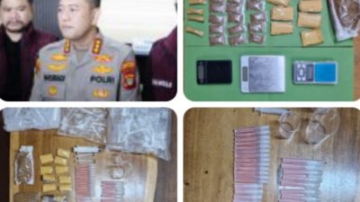 Polres Metro Jakarta Barat Ungkap Home Industry Tembakau Sintetis di Tangerang Selatan