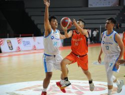 Open Tournament Bola Basket Piala Panglima TNI 2026 Masih Bergulir Sengit di GOR Soemantri