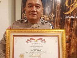 Aiptu Marwadi dari Satlantas Polres Metro Bekasi Raih Kompolnas Award 2026