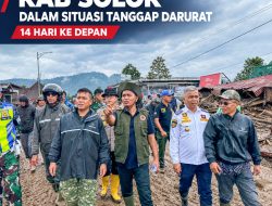 Bupati Solok Bersama Jajaran dan Forkopimda Tetapkan Status Tanggap Darurat Bencana Aro Suka untuk 14 Hari Kedepan