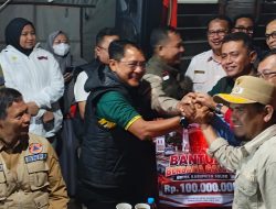 Pemerintah Kabupaten Solok Menerima Bantuan Pasca Galodo dari Pemerintah Padang Pariaman