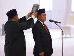 Sunarto Lantik Sahwan sebagai Kepala BUA Mahkamah Agung