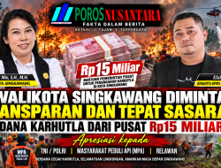 Dana Karhutla Rp15 Miliar Dari Pusat Jadi Sorotan DPRD Singkawang, Elzi: Wajib Transparan dan Tepat Sasaran