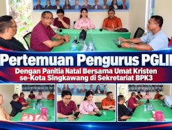 PGLII BERSAMA PANITIA NATAL UMAT KRISTEN SE-KOTA SINGKAWANG MATANGKAN PERSIAPAN NATAL 2026
