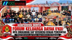 Forum Keluarga Dayak (FKD) Kota Singkawang Siap Bersinergi dengan Pemerintah, Fokus Bantu Masyarakat Lintas Suku
