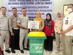 PT. Jasa Raharja (Persero) Kantor Wilayah Utama DKI Jakarta Dorong Kesadaran Lingkungan dan Kepatuhan Pajak melalui Bank Sampah Kutilang Johar Baru