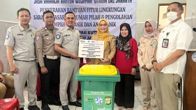 PT. Jasa Raharja (Persero) Kantor Wilayah Utama DKI Jakarta Dorong Kesadaran Lingkungan dan Kepatuhan Pajak melalui Bank Sampah Kutilang Johar Baru