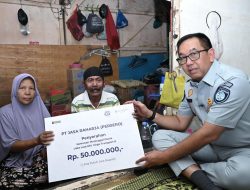 Jasa Raharja Terus Bergerak, Tiga Ahli Waris Korban KM Virgo Terima Santunan di Jawa Timur