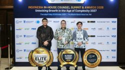 Jasa Raharja Konsisten Tingkatkan Tata Kelola dan Kualitas Pelayanan, Direktur Kepatuhan dan Manajemen Risiko Terima Rekognisi In-House Counsel Elite 2026
