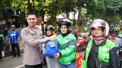 Kapolda Metro Jaya Ajak Pengemudi Ojol Utamakan Kesehatan dan Keselamatan saat Bekerja