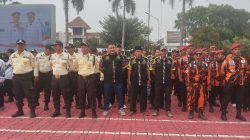 Dipimpin H. Asep Mulyana dan Tri Nurhandi, GMBI Karawang Hadiri Upacara Sumpah Pemuda
