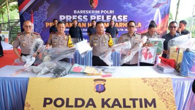 Polda Kaltim Ungkap 37 Kasus Karhutla, Tetapkan 33 Tersangka Termasuk Dua Korporasi