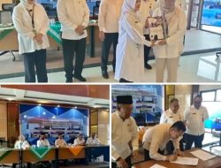 Sertijab Pejabat Administrator, Kecamatan Kronjo Lakukan Penyegaran Organisasi