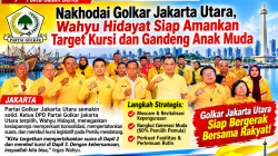 Nakhodai Golkar Jakarta Utara, Wahyu Hidayat Bidik Target Kursi dan Rangkul Anak Muda